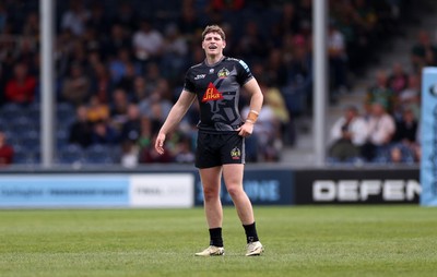 110525 - Exeter Chiefs v Northampton Saints - Gallagher Premiership - Nick Lilley of Exeter 