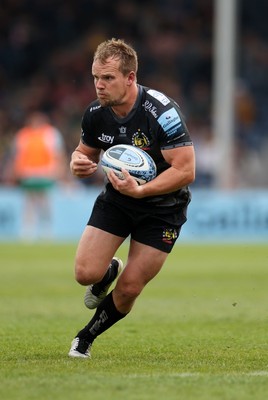 110525 - Exeter Chiefs v Northampton Saints - Gallagher Premiership - Stu Townsend of Exeter 