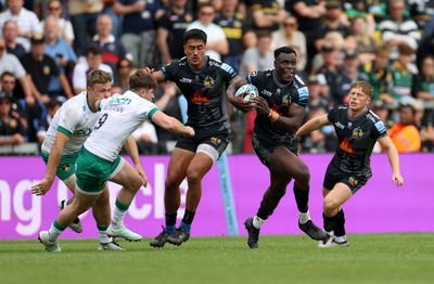 110525 - Exeter Chiefs v Northampton Saints - Gallagher Premiership - Paul Brown-Bampoe of Exeter 
