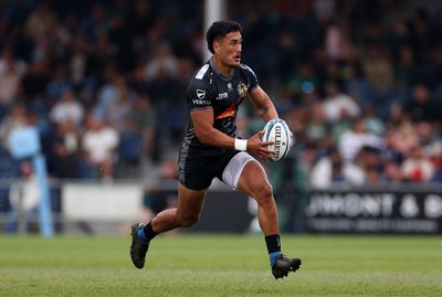 110525 - Exeter Chiefs v Northampton Saints - Gallagher Premiership - Tamati Tua of Exeter 