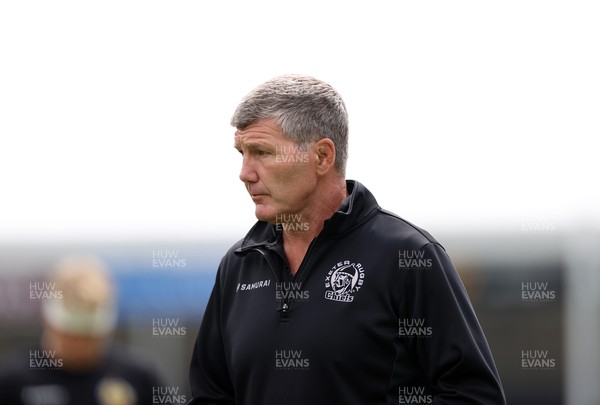 110525 - Exeter Chiefs v Northampton Saints - Gallagher Premiership - Exeter Director of Rugby Rob Baxter 