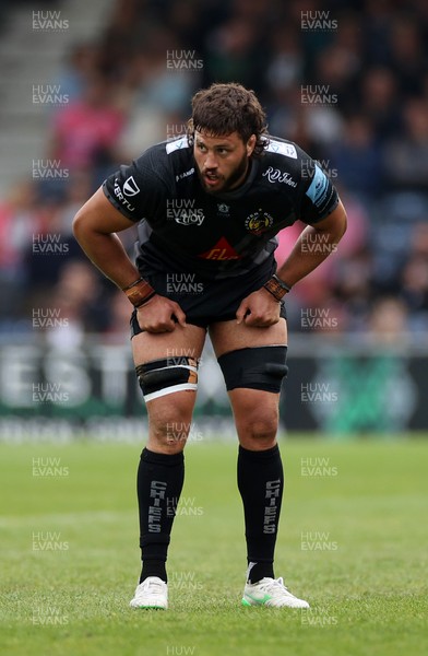 110525 - Exeter Chiefs v Northampton Saints - Gallagher Premiership - Ethan Roots of Exeter 