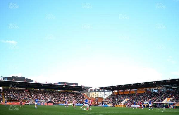 140326 - Exeter City v Cardiff City - Sky Bet League 1 - General view of St James Park
