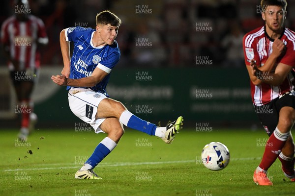 160925 - Exeter City v Cardiff City - Vertu Trophy - Troy Perrett of Cardiff City