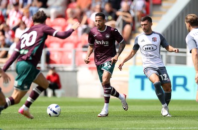 260725 - Exeter City v Swansea City - Pre Season Friendly - Ronald of Swansea 