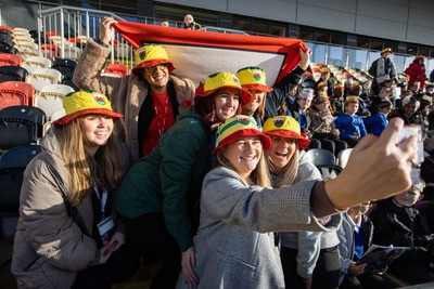 Fan Zone at Rodney Parade 251122