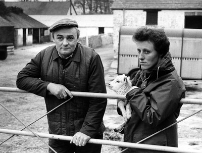 Farmers Gordon and Liz Davies 210283