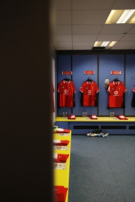 040726 - Fiji v Wales - Nations Championship - Wales Dressing Room before the game