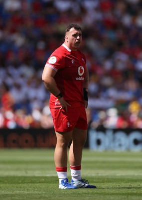 040726 - Fiji v Wales - Nations Championship - Ben Warren of Wales on his debut