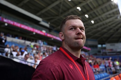 040726 - Fiji v Wales - Nations Championship - Wales Coach Dan Lydiate