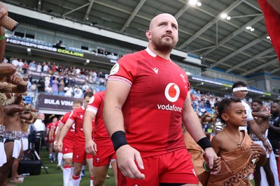 040726 - Fiji v Wales - Nations Championship - Dillon Lewis of Wales 