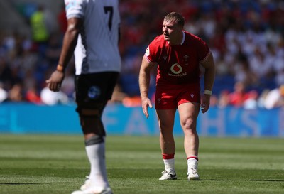 040726 - Fiji v Wales - Nations Championship - Dewi Lake of Wales 