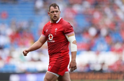 040726 - Fiji v Wales - Nations Championship - Ryan Elias of Wales 