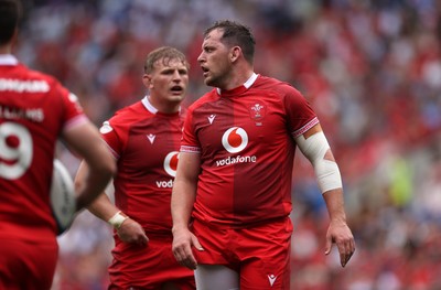 040726 - Fiji v Wales - Nations Championship - Ryan Elias of Wales 