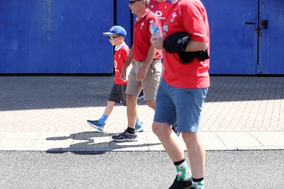 040726 - Fiji v Wales - Nations Championship - Fans