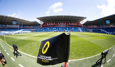 040726 - Fiji v Wales, Nations Championship - A general view of the Cardiff City Stadium ahead of the match