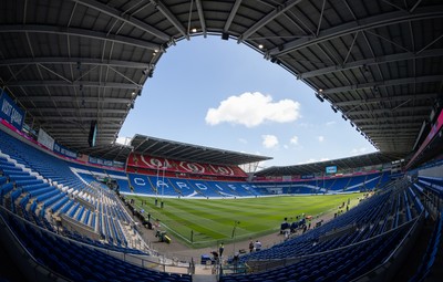 040726 - Fiji v Wales, Nations Championship - A general view of the Cardiff City Stadium ahead of the match