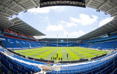 040726 - Fiji v Wales, Nations Championship - A general view of the Cardiff City Stadium ahead of the match