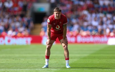 040726 - Fiji v Wales, Nations Championship - Josh Adams of Wales