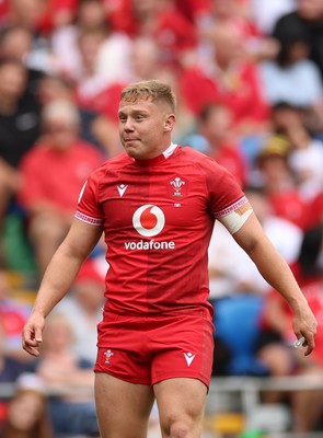 040726 - Fiji v Wales, Nations Championship - Sam Costelow of Wales