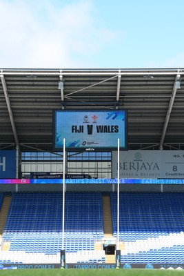 040726 - Fiji v Wales - Nations Championship - A general view of the Cardiff City Stadium ahead of the game
