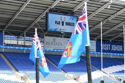 040726 - Fiji v Wales - Nations Championship - A general view of the Cardiff City Stadium ahead of the game