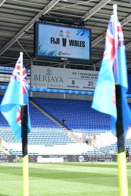 040726 - Fiji v Wales - Nations Championship - A general view of the Cardiff City Stadium ahead of the game
