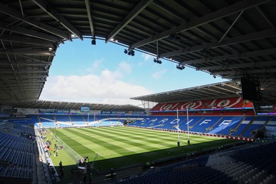 040726 - Fiji v Wales - Nations Championship - A general view of the Cardiff City Stadium ahead of the game