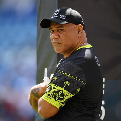 040726 - Fiji v Wales - Nations Championship - Senirusi Seruvakula, Fiji head coach