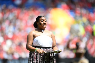 040726 - Fiji v Wales - Nations Championship - Fiji pre match performance 
