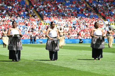 040726 - Fiji v Wales - Nations Championship - Fiji pre match performance 