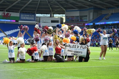 040726 - Fiji v Wales - Nations Championship - Half time dancers