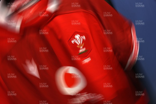 040726 - Fiji v Wales - Nations Championship - Wales Dressing Room before the game