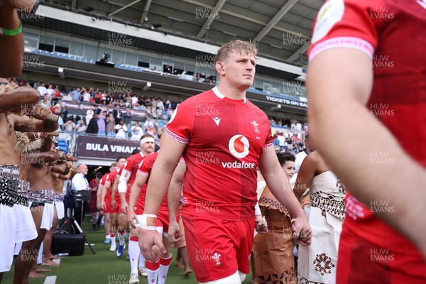 040726 - Fiji v Wales - Nations Championship - Jac Morgan of Wales 
