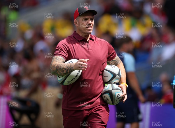 040726 - Fiji v Wales - Nations Championship - Scrum Coach Paul James