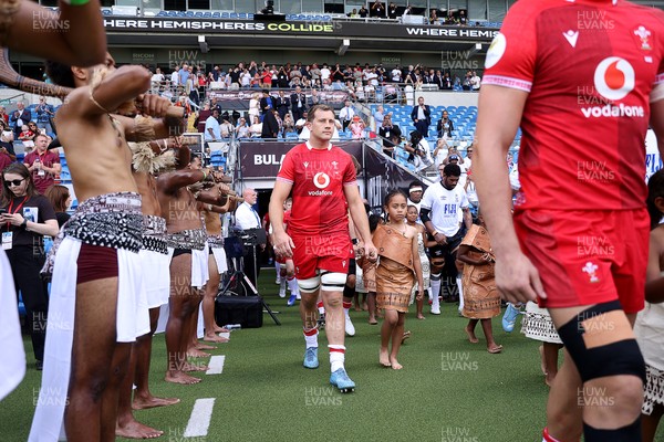040726 - Fiji v Wales - Nations Championship - Ben Carter of Wales 
