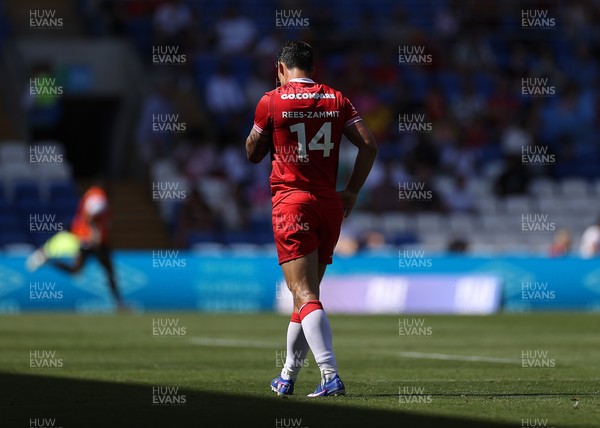 040726 - Fiji v Wales - Nations Championship - Louis Rees-Zammit of Wales 