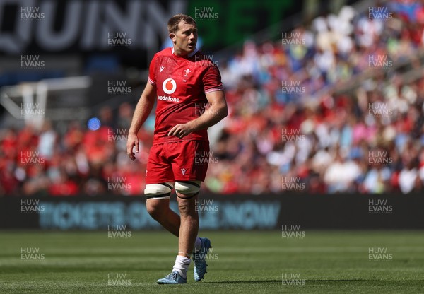 040726 - Fiji v Wales - Nations Championship - Ben Carter of Wales 