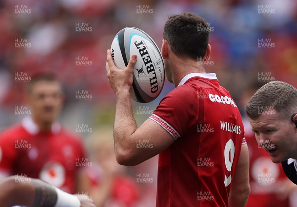 040726 - Fiji v Wales - Nations Championship - Tomos Williams of Wales 