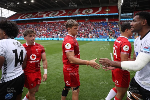 040726 - Fiji v Wales - Nations Championship - Alex Mann of Wales 