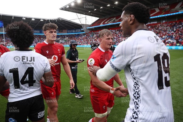 040726 - Fiji v Wales - Nations Championship - Jac Morgan of Wales 