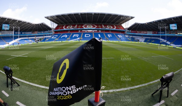 040726 - Fiji v Wales, Nations Championship - A general view of the Cardiff City Stadium ahead of the match