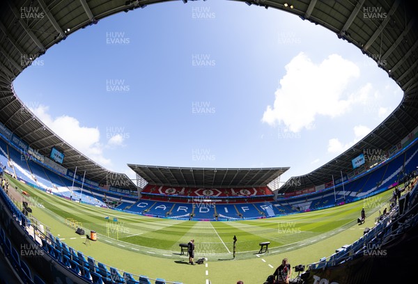 040726 - Fiji v Wales, Nations Championship - A general view of the Cardiff City Stadium ahead of the match