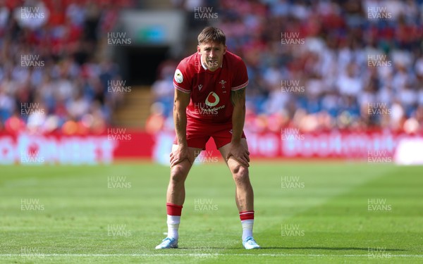 040726 - Fiji v Wales, Nations Championship - Josh Adams of Wales