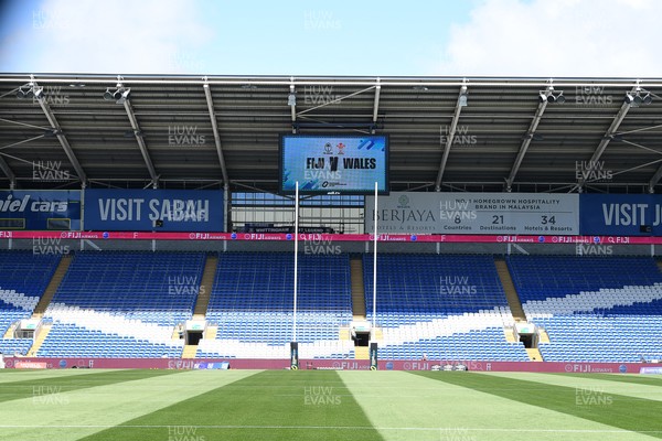 040726 - Fiji v Wales - Nations Championship - A general view of the Cardiff City Stadium ahead of the game