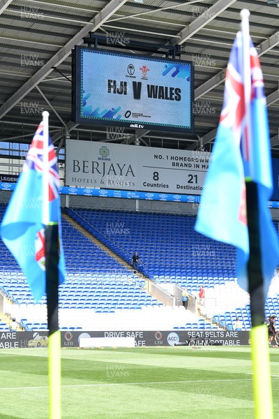 040726 - Fiji v Wales - Nations Championship - A general view of the Cardiff City Stadium ahead of the game