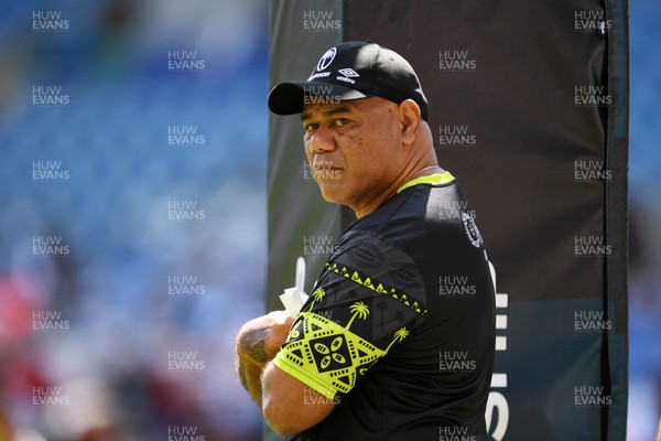 040726 - Fiji v Wales - Nations Championship - Senirusi Seruvakula, Fiji head coach