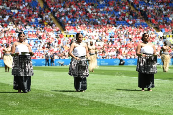 040726 - Fiji v Wales - Nations Championship - Fiji pre match performance 