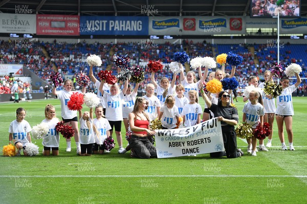 040726 - Fiji v Wales - Nations Championship - Half time dancers