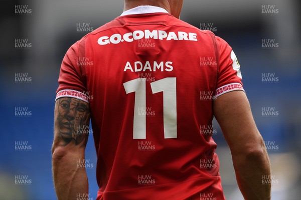 040726 - Fiji v Wales - Nations Championship - Josh Adams of Wales